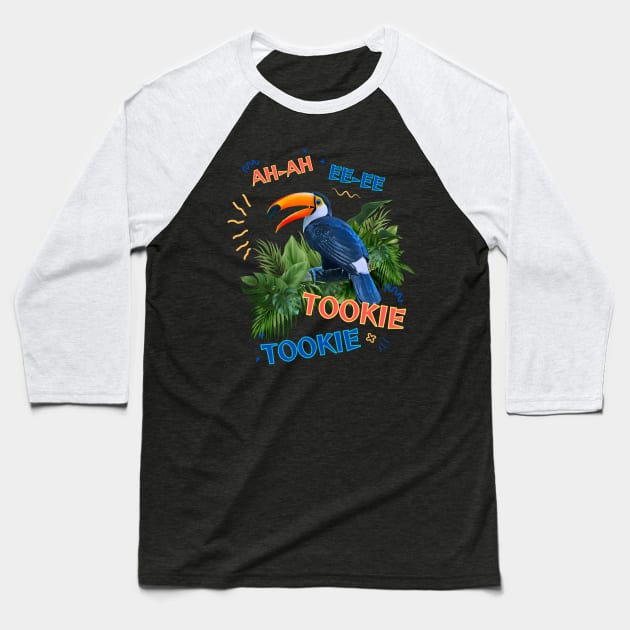 Tookie Tookie Bird Baseball T-Shirt by Nostalgia*Stuff
